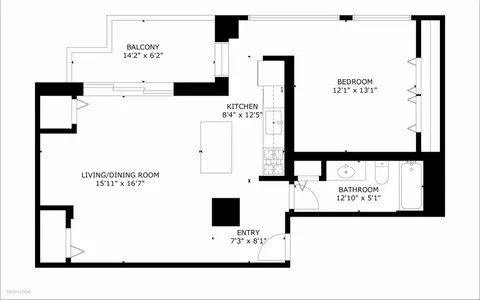 $250,000 | 1307 South Wabash Avenue, Unit 205, Chicago, IL 60605