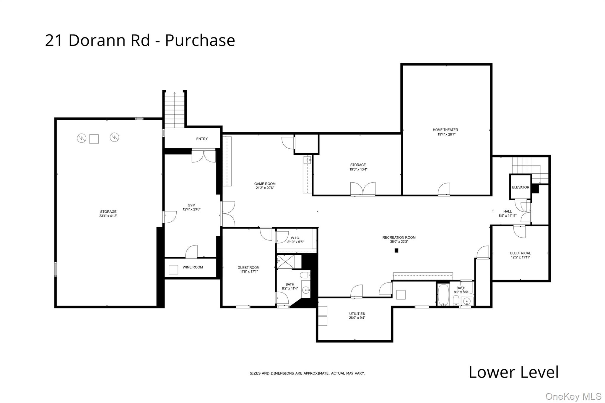 21 Dorann Road Purchase, NY 10577 - Photo 38 of 39 a picture of a floor plan