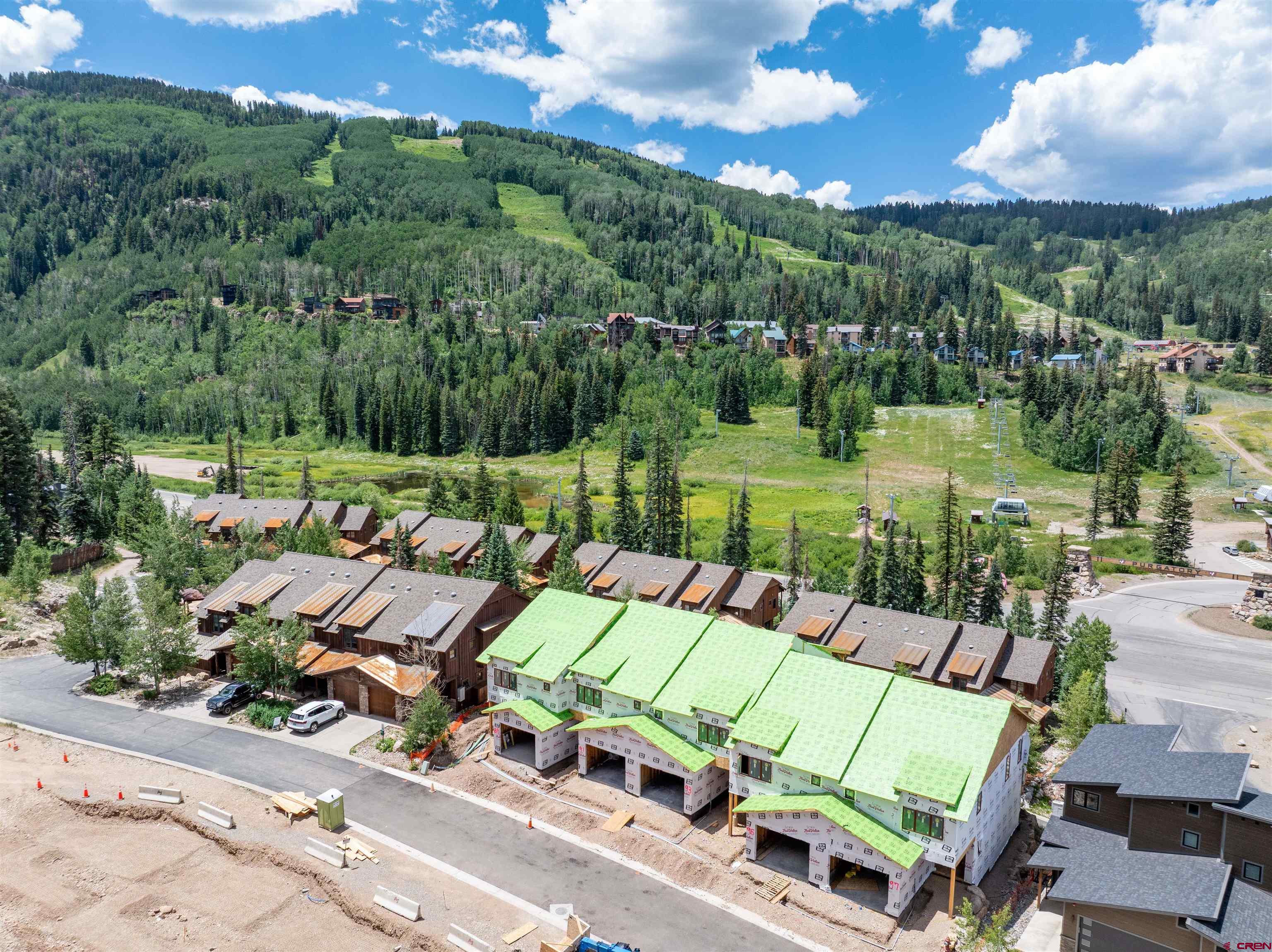 89 Travertine Trail Durango, CO 81301 - Photo 6 of 27 an aerial view of a houses with a yard and lake view