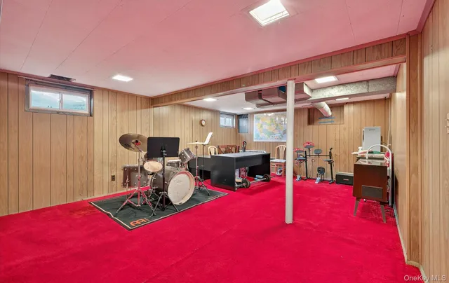 a very nice looking room with a large window