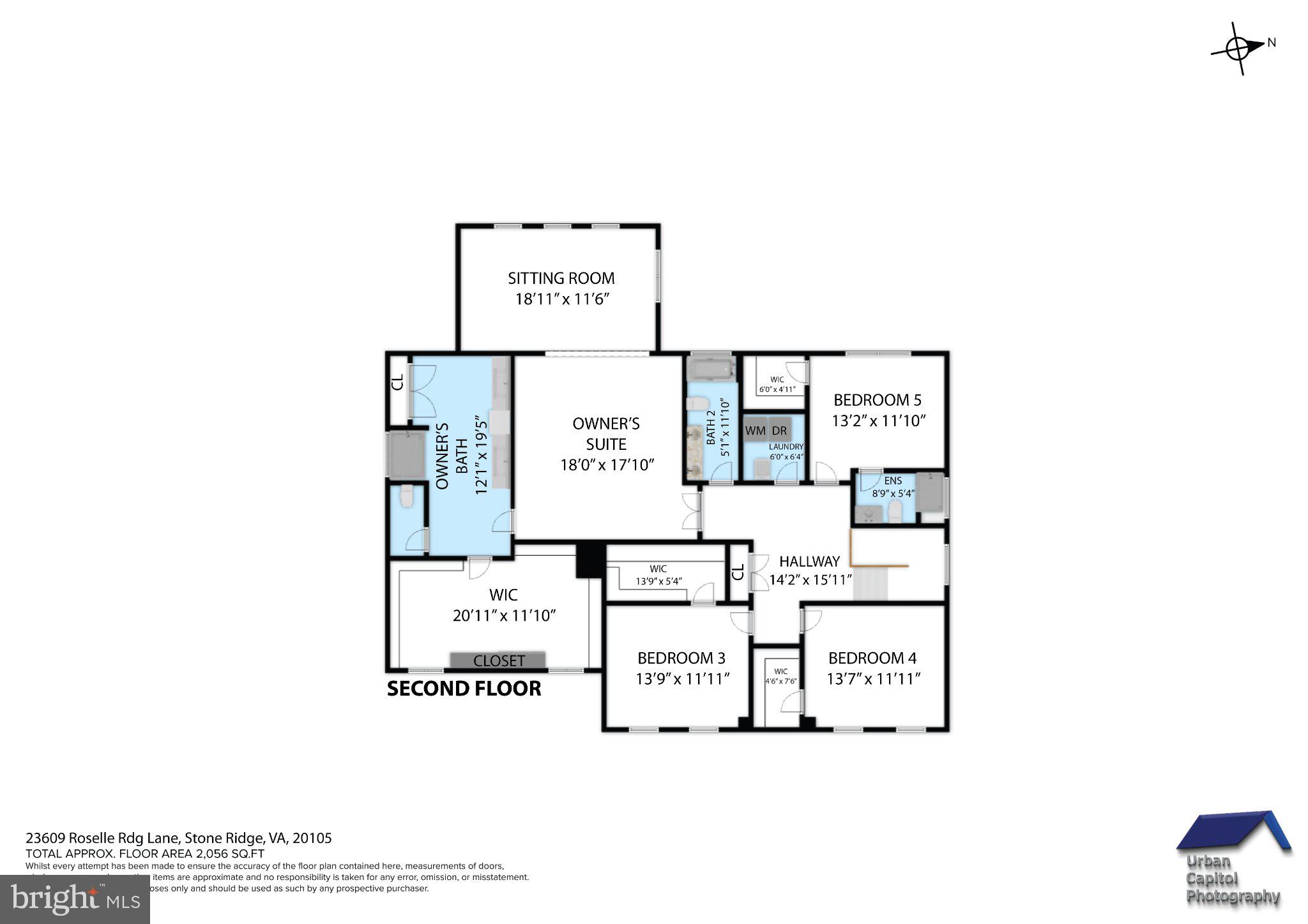 23609 Roselle Ridge Lane Aldie, VA 20105 - Photo 73 of 75 Spacious second-floor layout design.