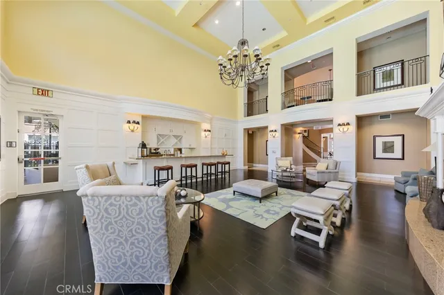 a view of a dinning tables and chairs in patio