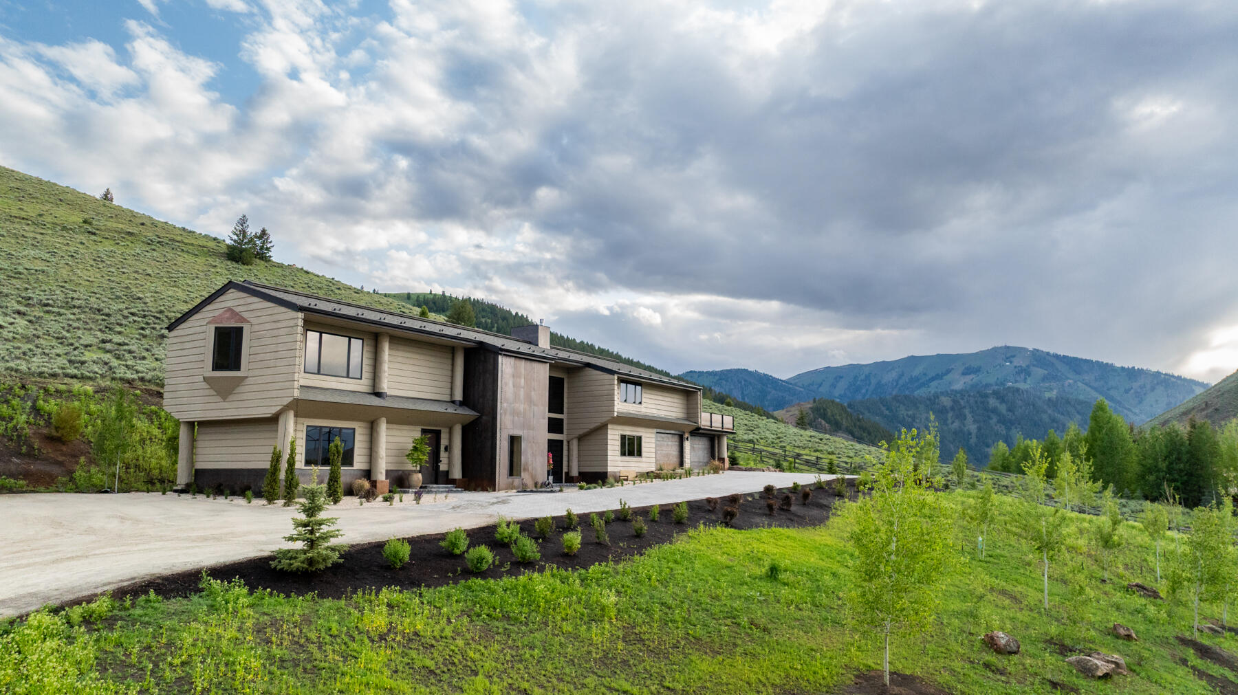 316 Juniper Road Sun Valley, ID 83353 - Photo 35 of 43 Aerial View
