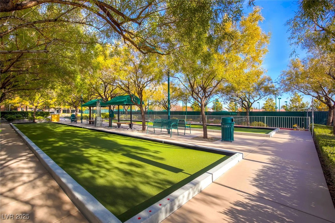 5015 Rivedro Street Las Vegas, NV 89135 - Photo 49 of 63 "Enjoy a friendly match or competitive game at the Bocce Ball courts, a perfect spot to relax, socialize, and embrace the outdoor fun."