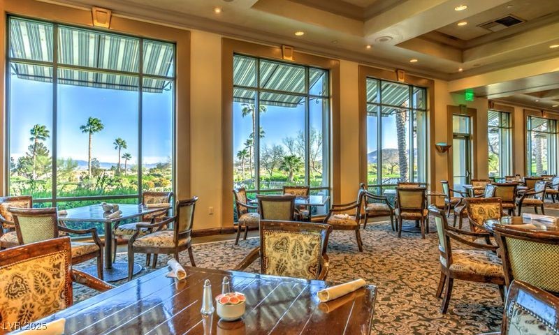 5015 Rivedro Street Las Vegas, NV 89135 - Photo 56 of 63 "The dining room at Siena Bistro — a warm, elegant setting where exceptional cuisine meets relaxed sophistication."
