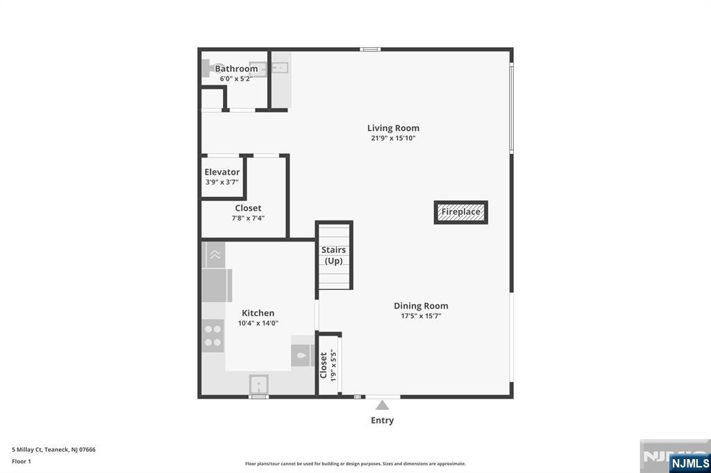 5 Millay Court Teaneck, NJ 07666 - Photo 35 of 36 a picture of a floor plan