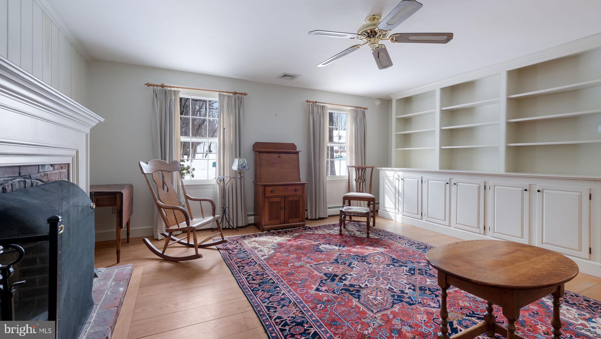 117 Windover Lane Doylestown, PA 18901 - Photo 20 of 42 Sunny Family Room with wall of Built-ins