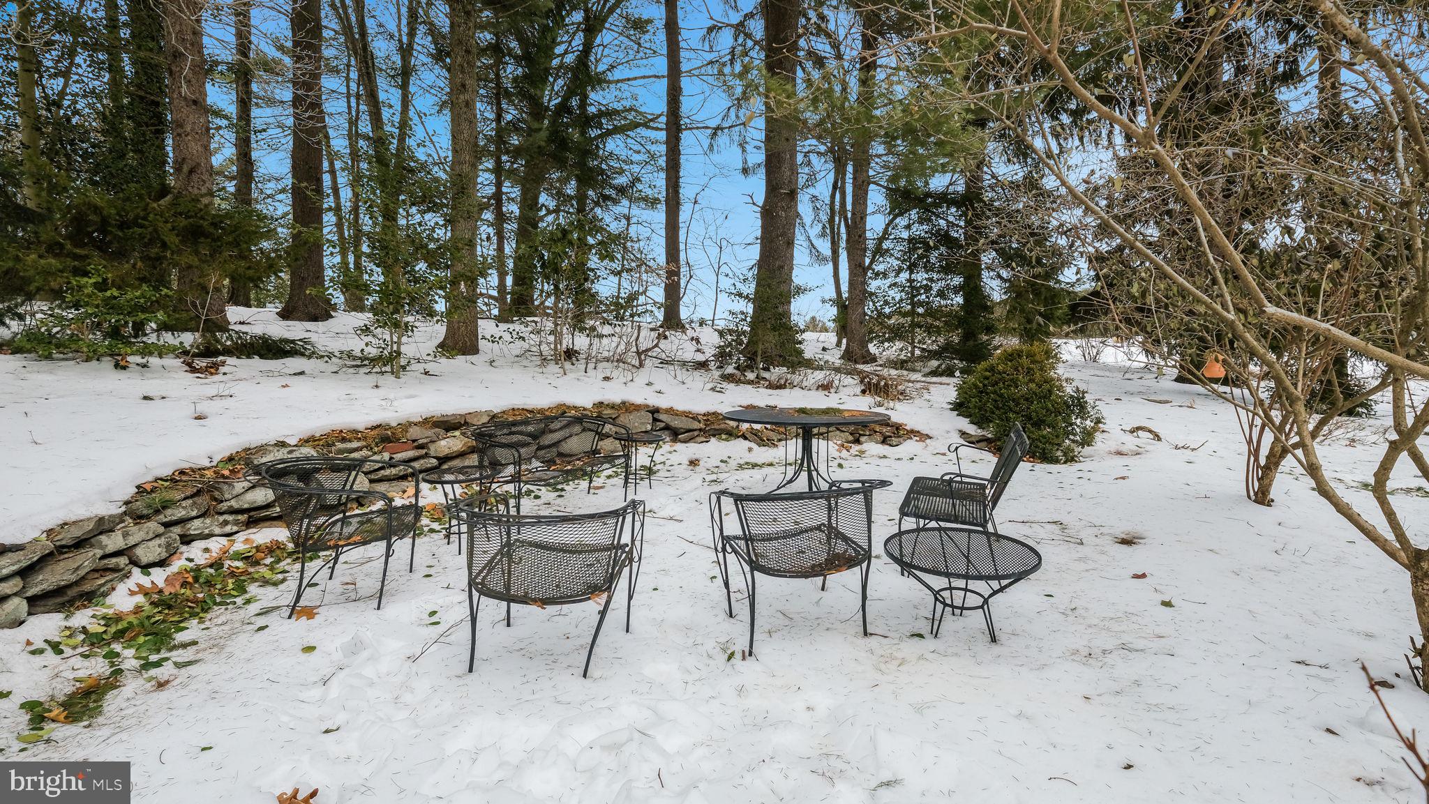 117 Windover Lane Doylestown, PA 18901 - Photo 39 of 42 Brick Patio with Stone Wall