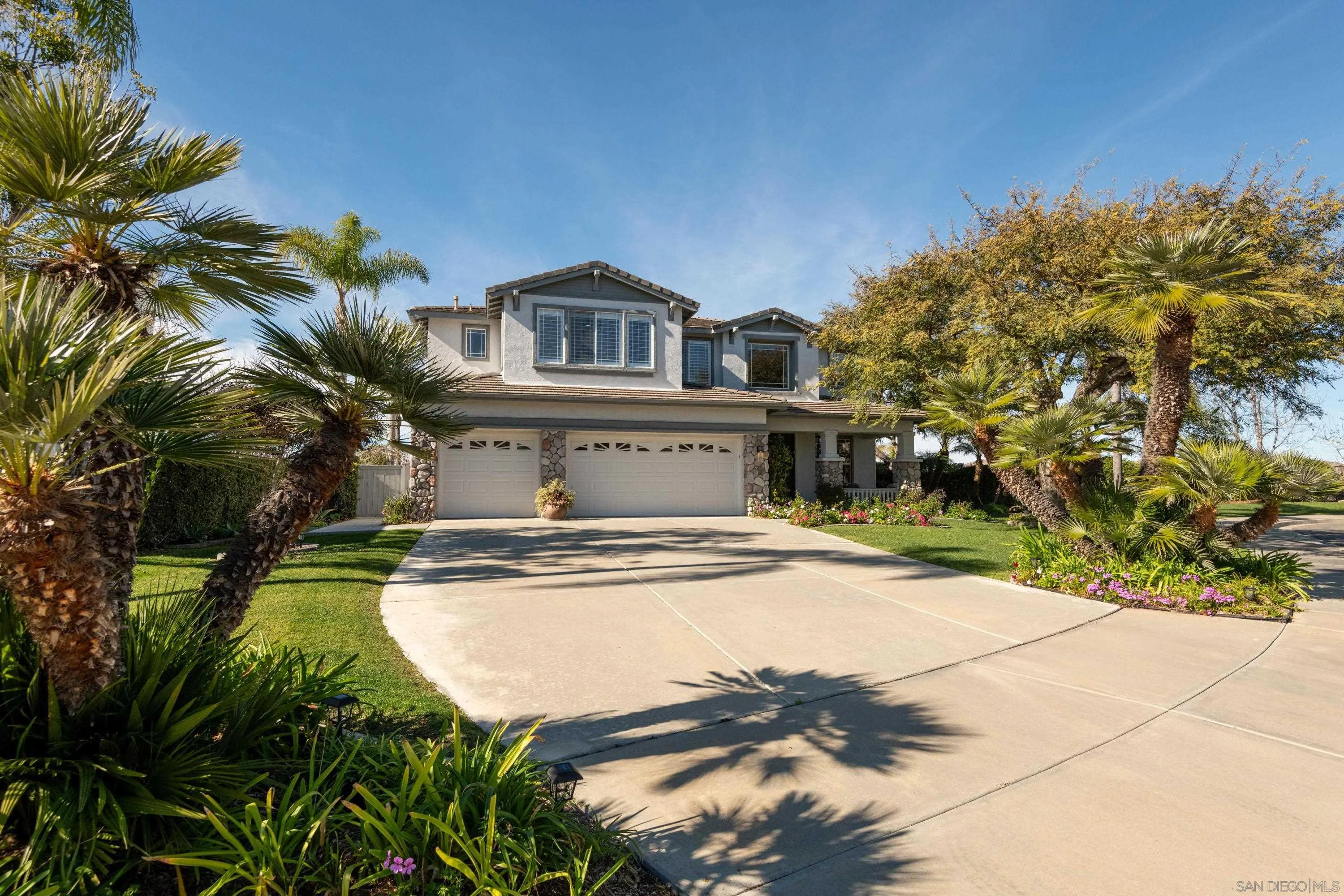 3476 Corte Sonrisa Carlsbad, CA 92009 - Photo 37 of 45 a view of a house with a yard