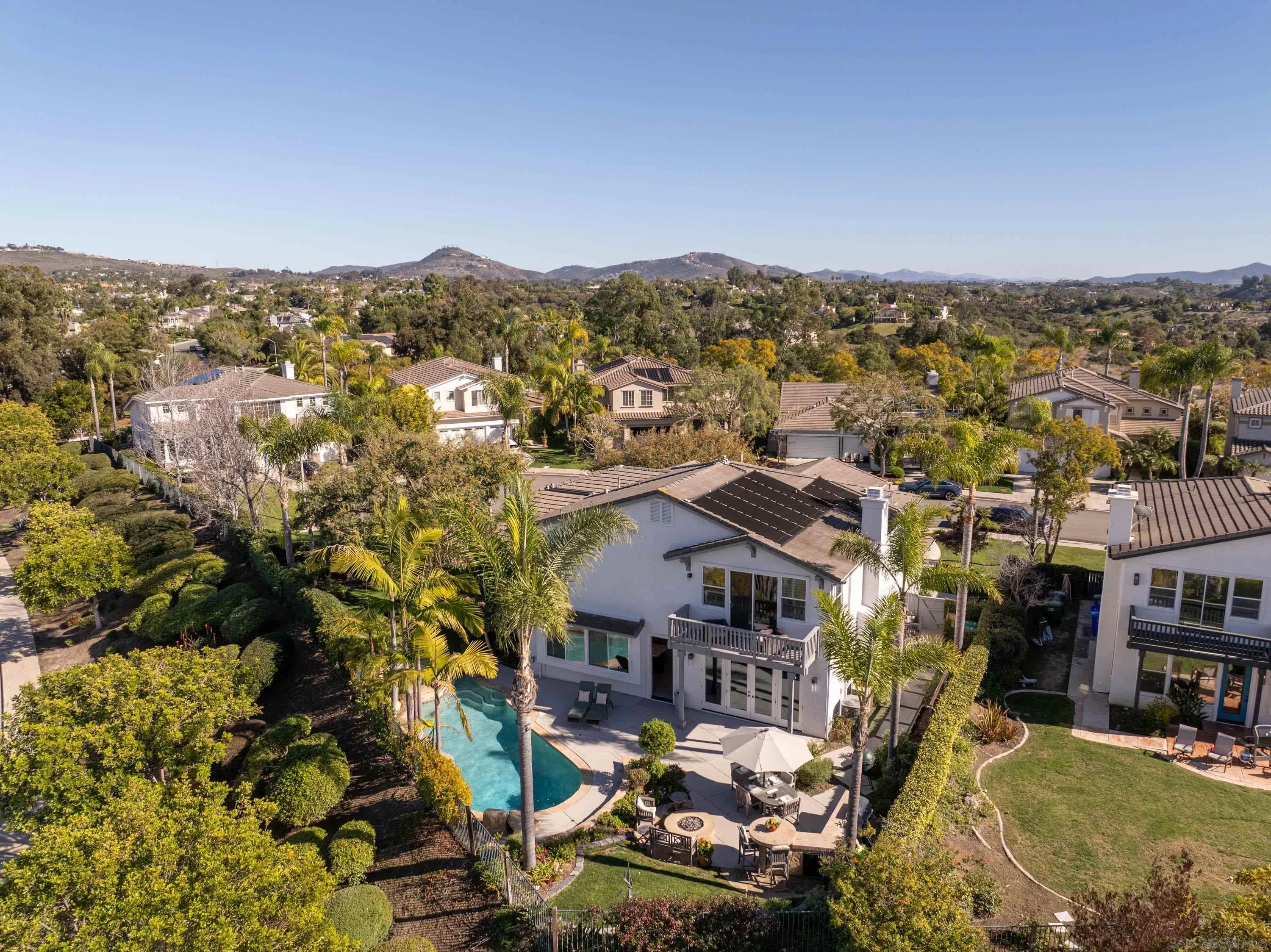 3476 Corte Sonrisa Carlsbad, CA 92009 - Photo 38 of 45 an aerial view of residential houses with city view