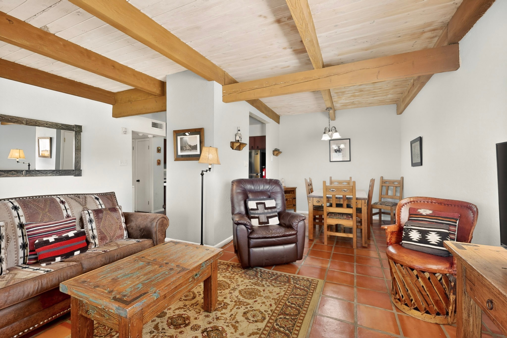 320 Artist Road, Unit 51 Santa Fe, NM 87501 - Photo 20 of 20 Open Living Dining Room Floor Plan