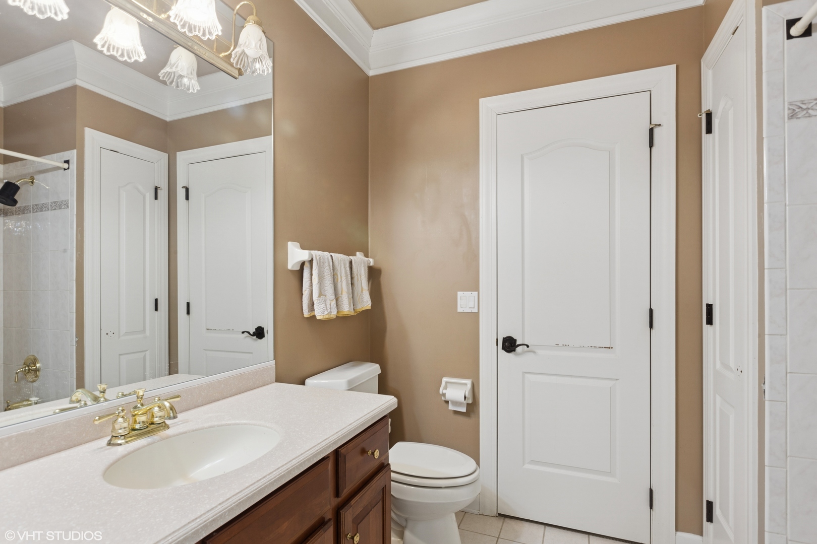 5N195 Dover Hill Road St. Charles, IL 60175 - Photo 22 of 42 a bathroom with a sink toilet and shower