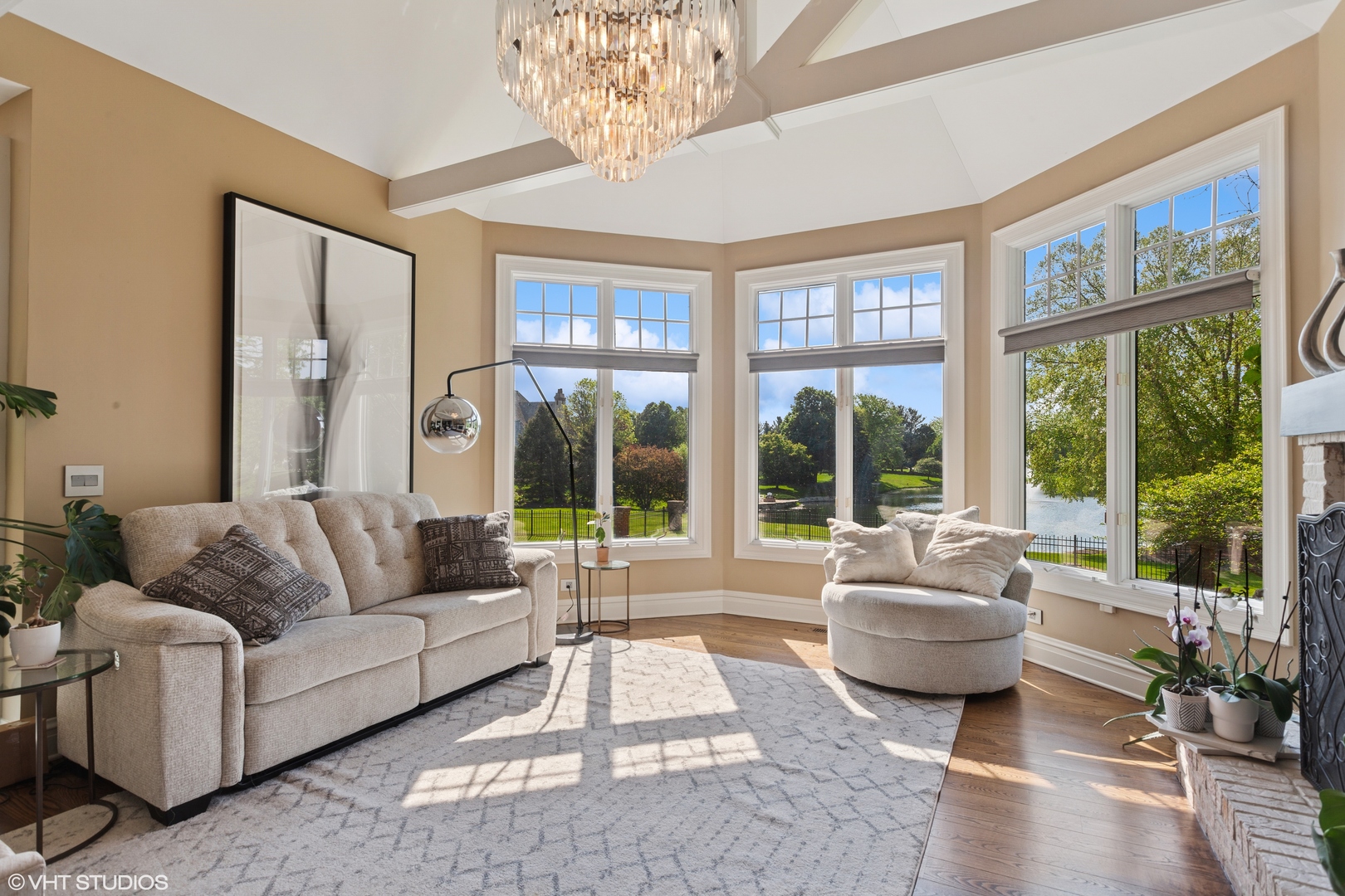 5N195 Dover Hill Road St. Charles, IL 60175 - Photo 10 of 42 a living room with furniture and a large window