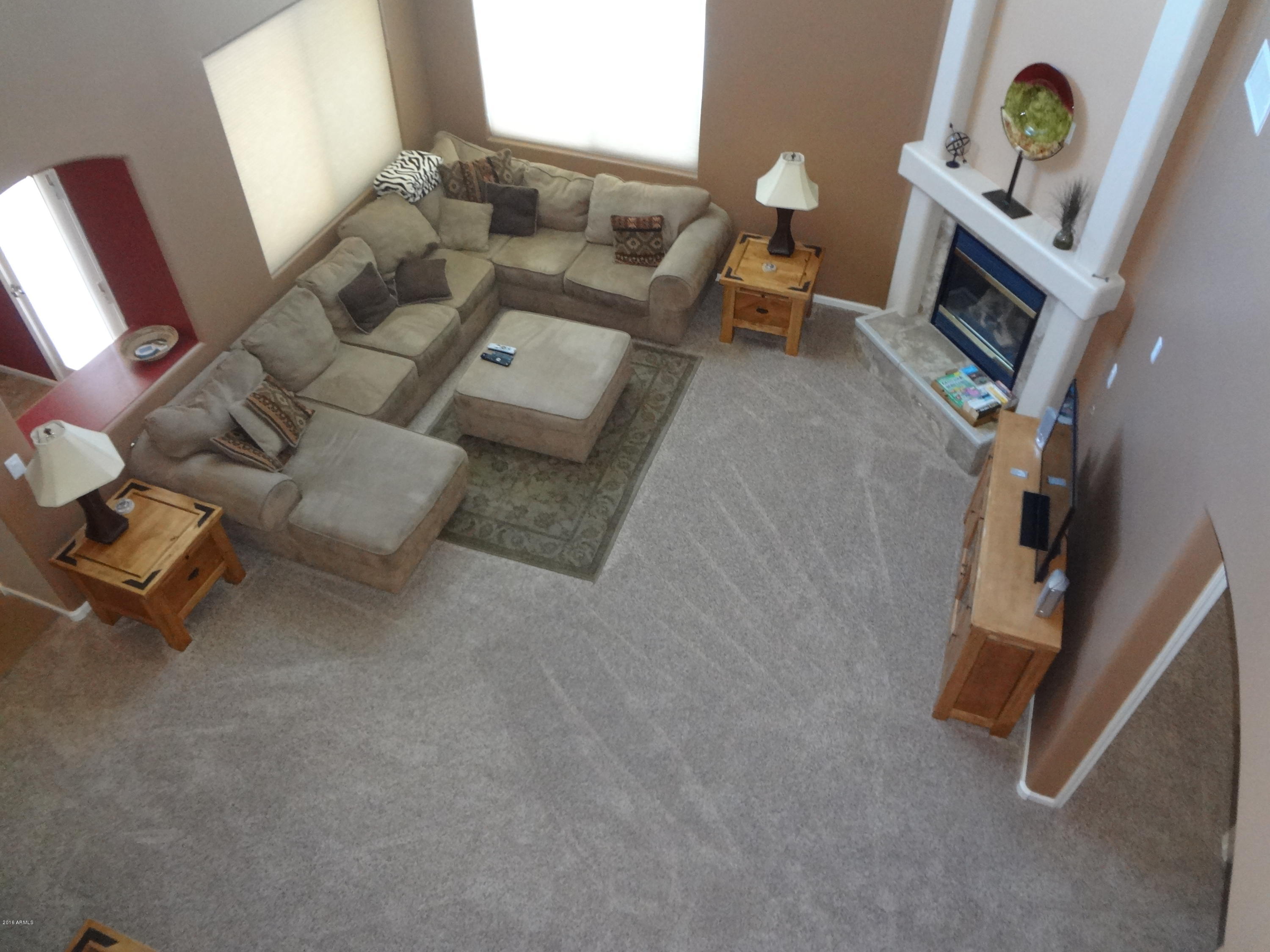 2222 West Roy Rogers Road Phoenix, AZ 85085 - Photo 14 of 37 view from loft looking at family room 2