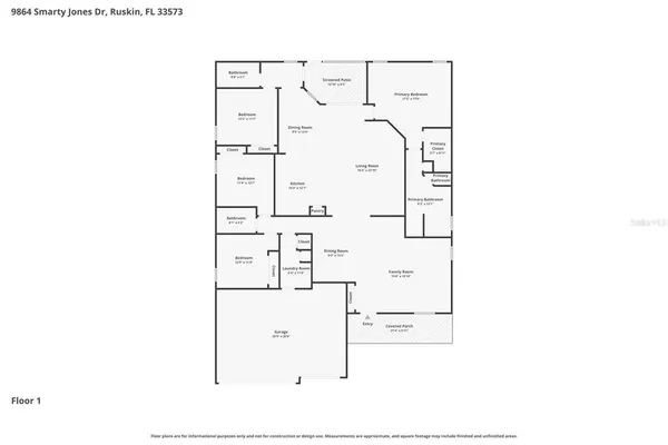 $400,000 | 9864 Smarty Jones Drive, Ruskin, FL 33573