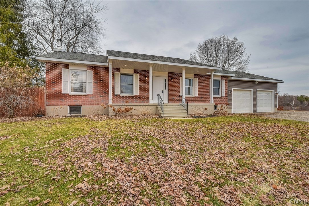 2850 County Rte 26 Parish, NY 13131 - Photo 1 of 1 front view looks like a planation ranch- with bric