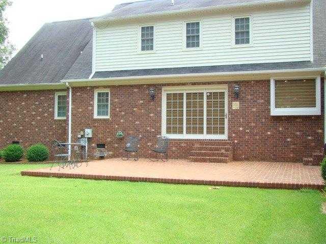 2754 Stutts Road Asheboro, NC 27205 - Photo 16 of 16 Exterior Back. Brick Patio