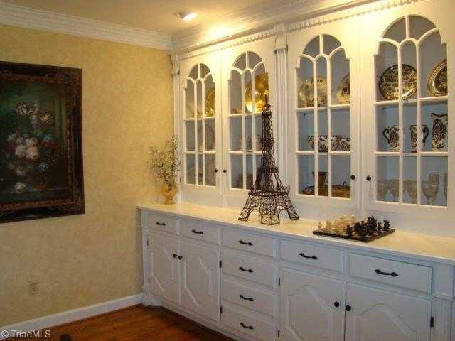 2754 Stutts Road Asheboro, NC 27205 - Photo 8 of 16 Dining Room. Built-In Cabinet