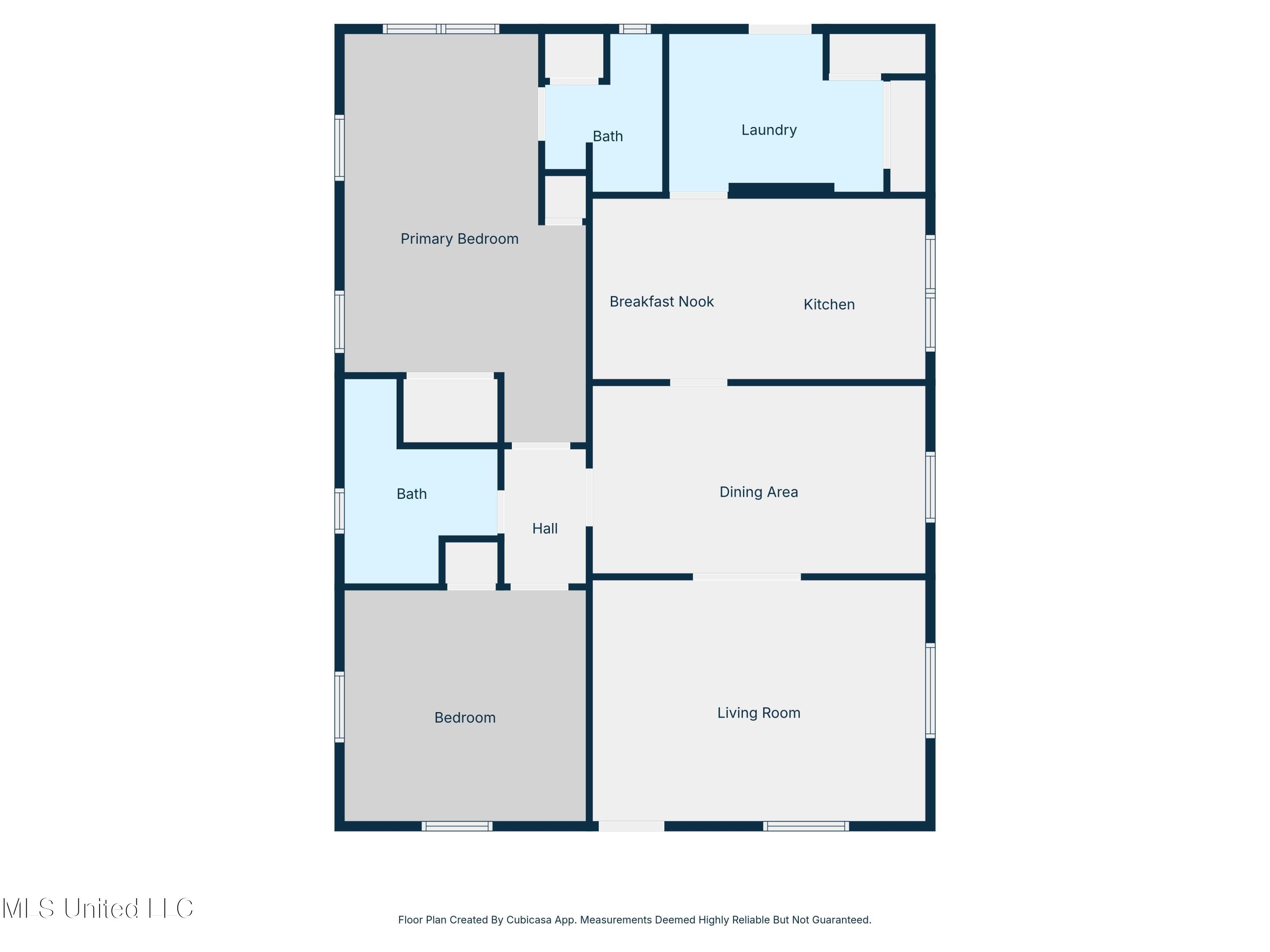 4949 Magnolia Street Moss Point, MS 39563 - Photo 19 of 19 Floor Plan