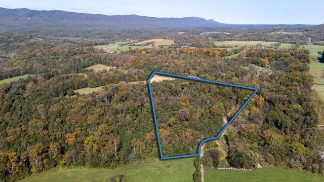 a view of a city from a mountain