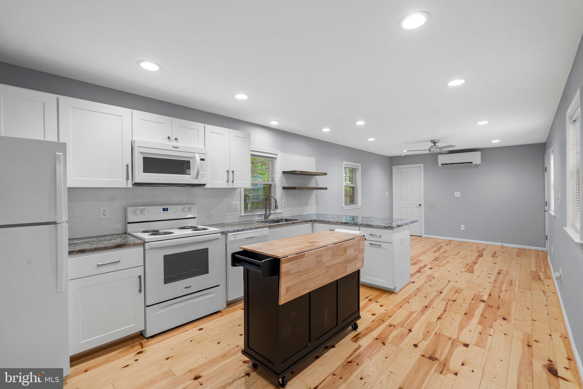 Light Bright Kitchen & Living Spaces