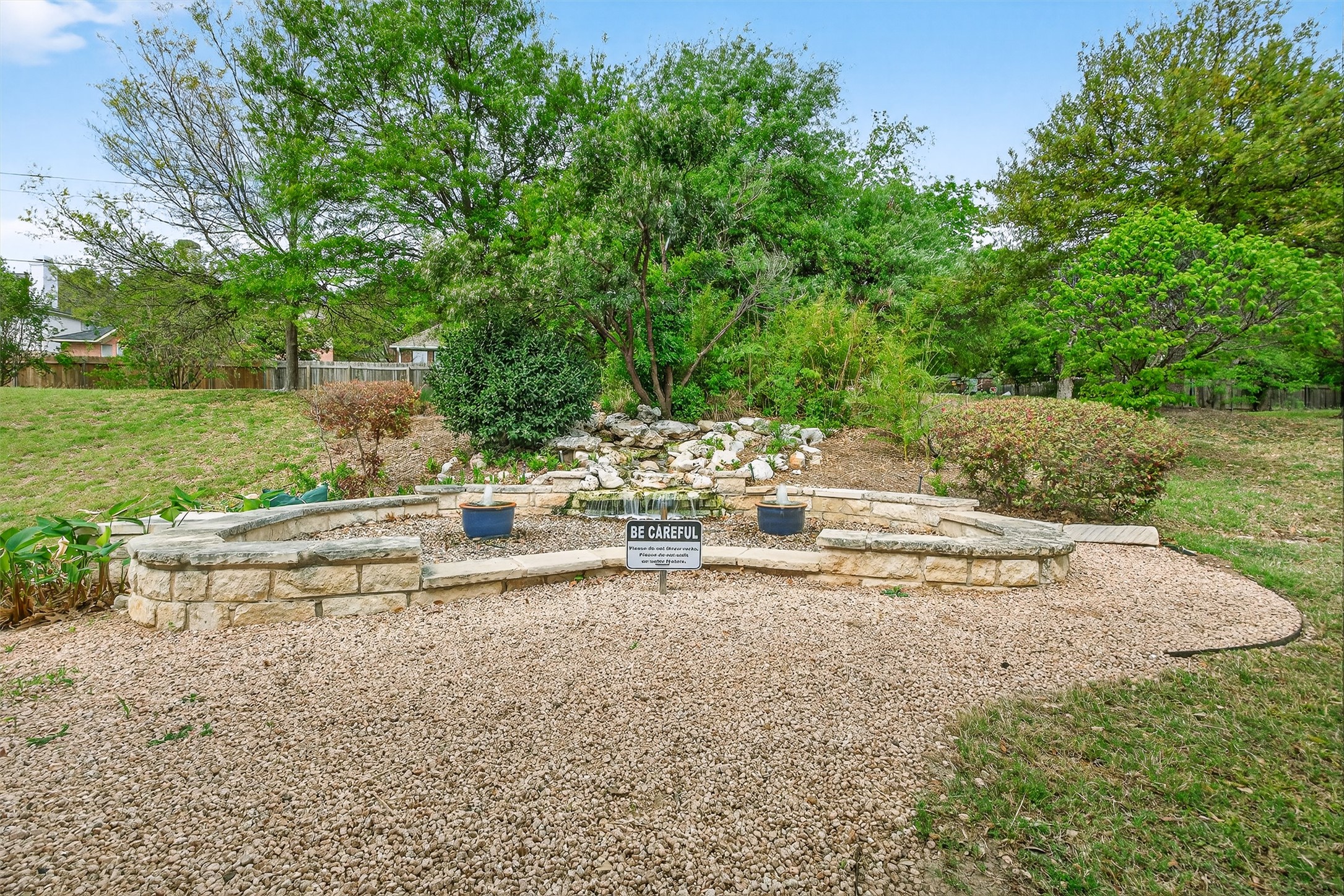 1310 West Parmer Lane, Unit 601 Austin, TX 78727 - Photo 37 of 40 a view of a yard with an outdoor space