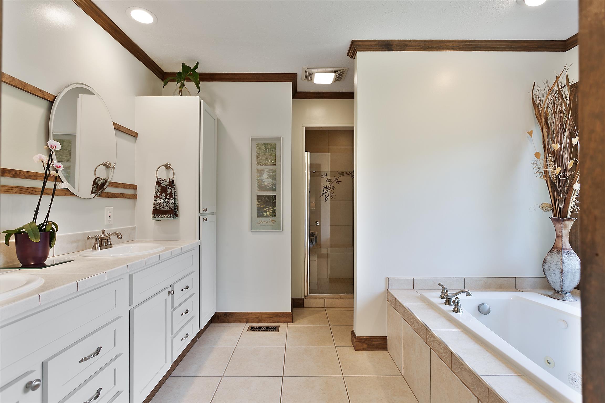 1534 Iron Bridge Road Columbia, TN 38401 - Photo 20 of 30 a bathroom with a tub sink and mirror