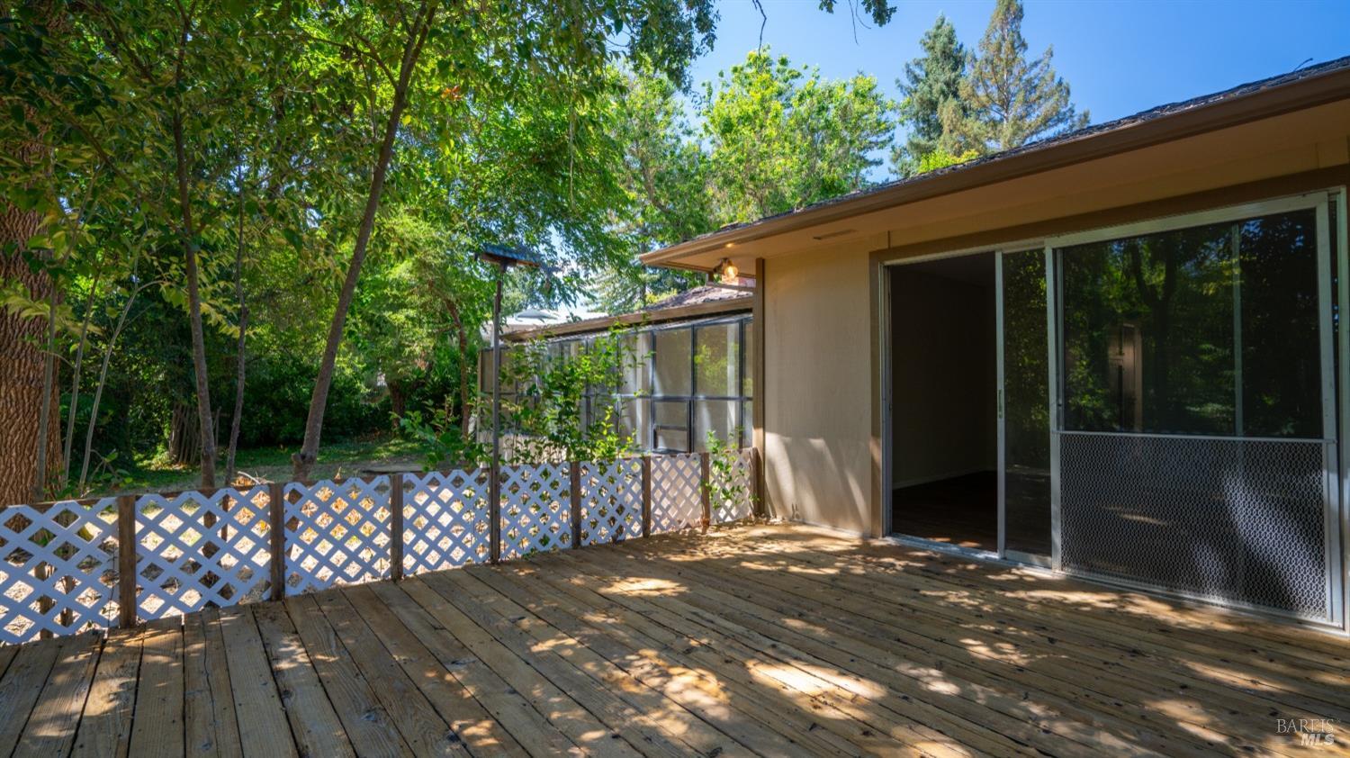5210-5214 Fulton Road Santa Rosa, CA 95403 - Photo 18 of 60 a view of backyard with green space