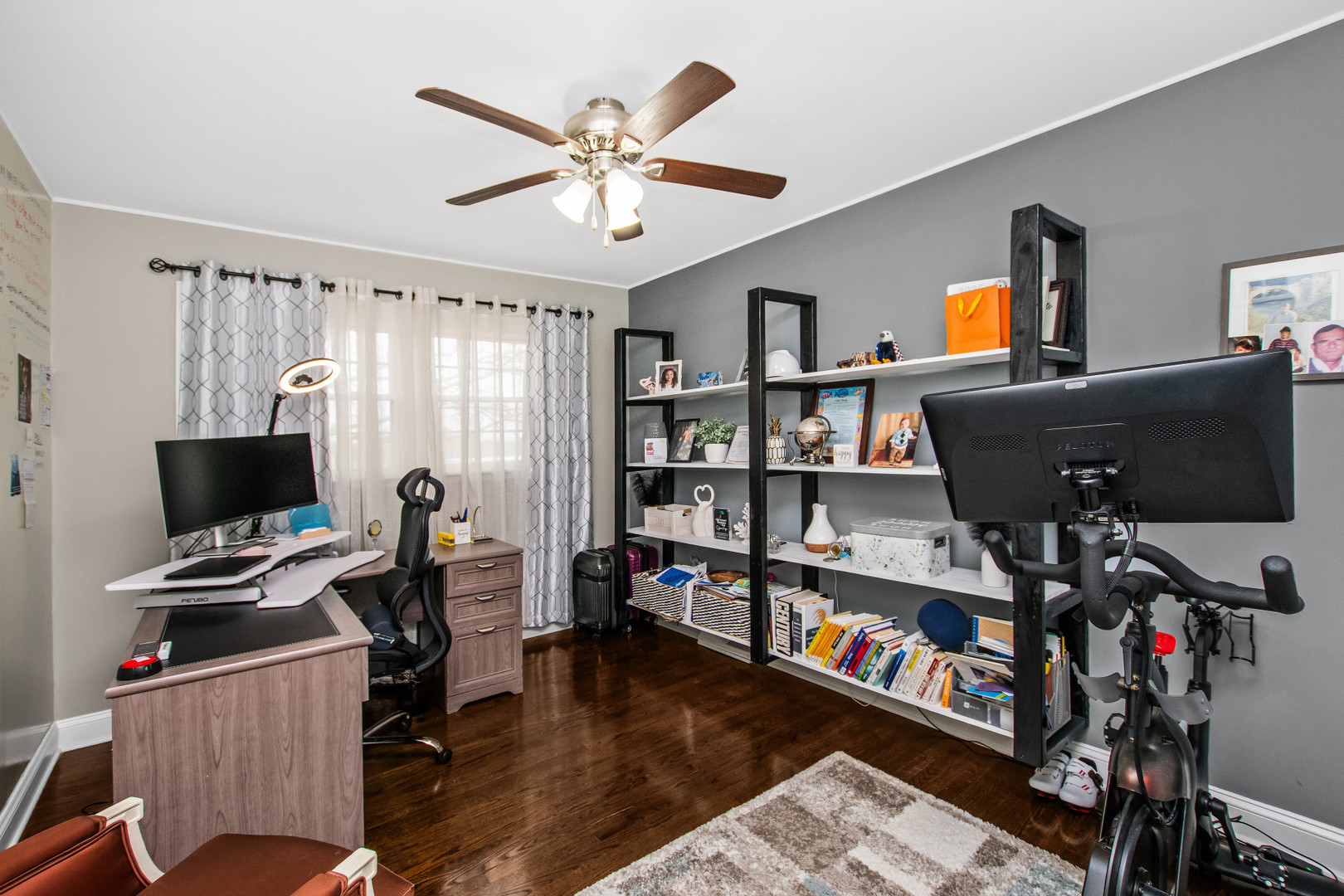 715 South Naperville Road Wheaton, IL 60189 - Photo 21 of 34 a view of a workspace with furniture and a window