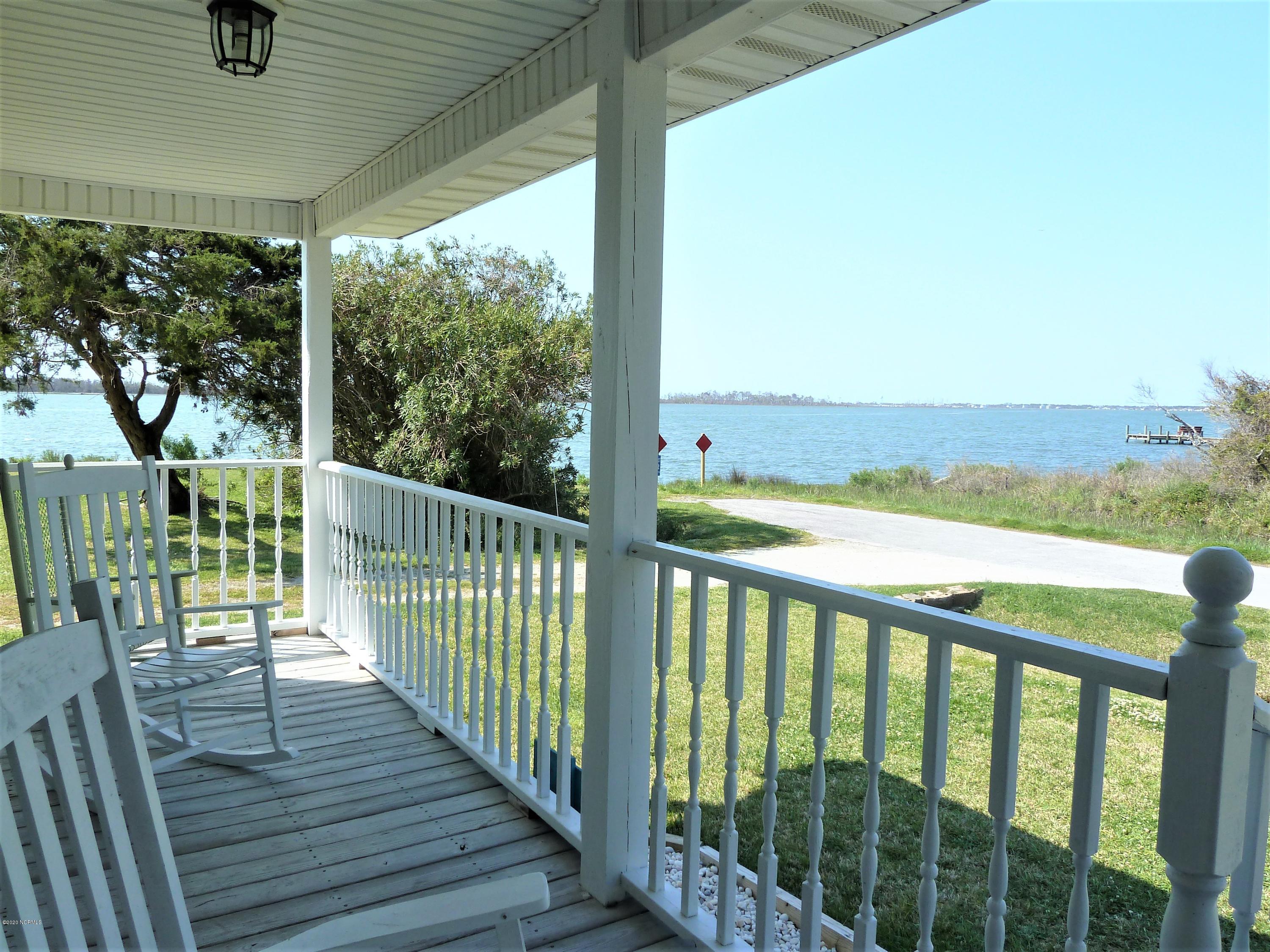 335 Sleepy Point Road Gloucester, NC 28528 - Photo 15 of 40 Porch view