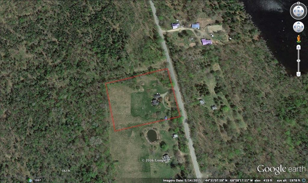 88 Veazie Road Searsport, ME 04974 - Photo 2 of 30 315 feet road frontage. 410 feet...
