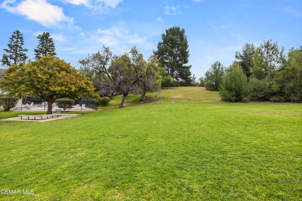 2044 Covington Avenue Simi Valley, CA 93065 - Photo 31 of 32 a view of yard with swimming pool and green space