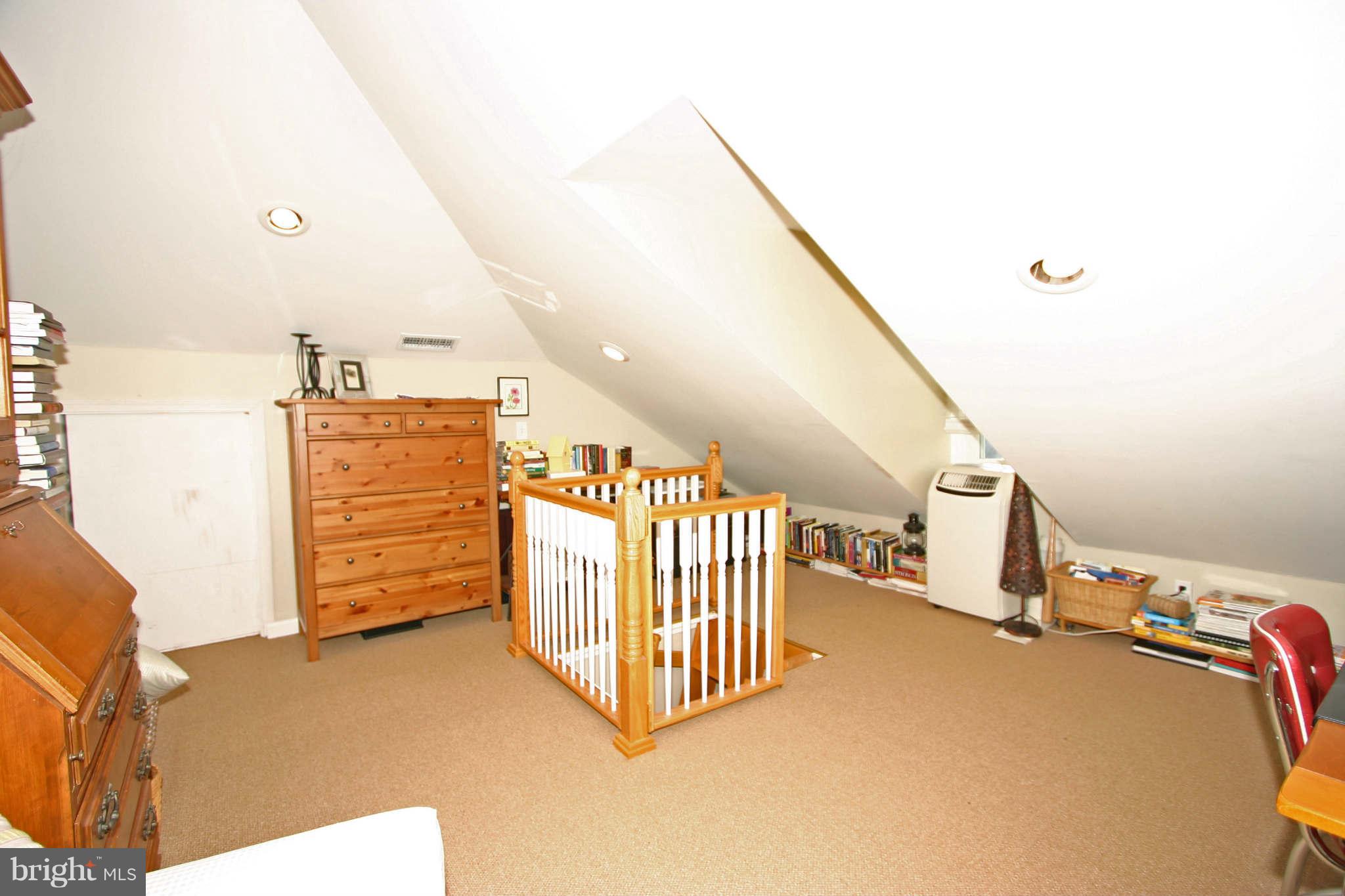 4237 32nd Road South Arlington, VA 22206 - Photo 21 of 30 Finished Attic Office