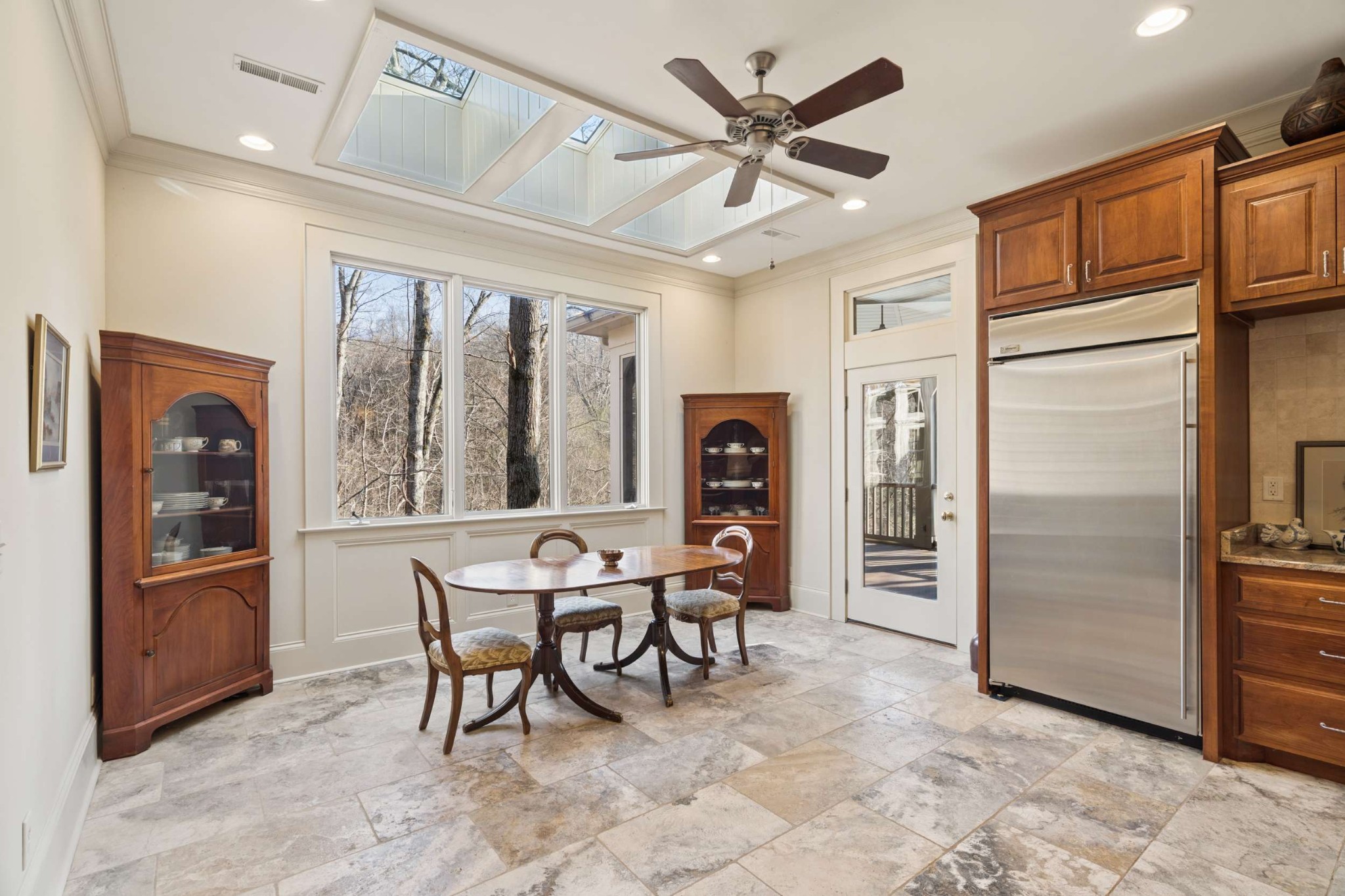 683 Johnson Branch Road Williamsport, TN 38487 - Photo 18 of 62 a view of a dining room with furniture window and outside view