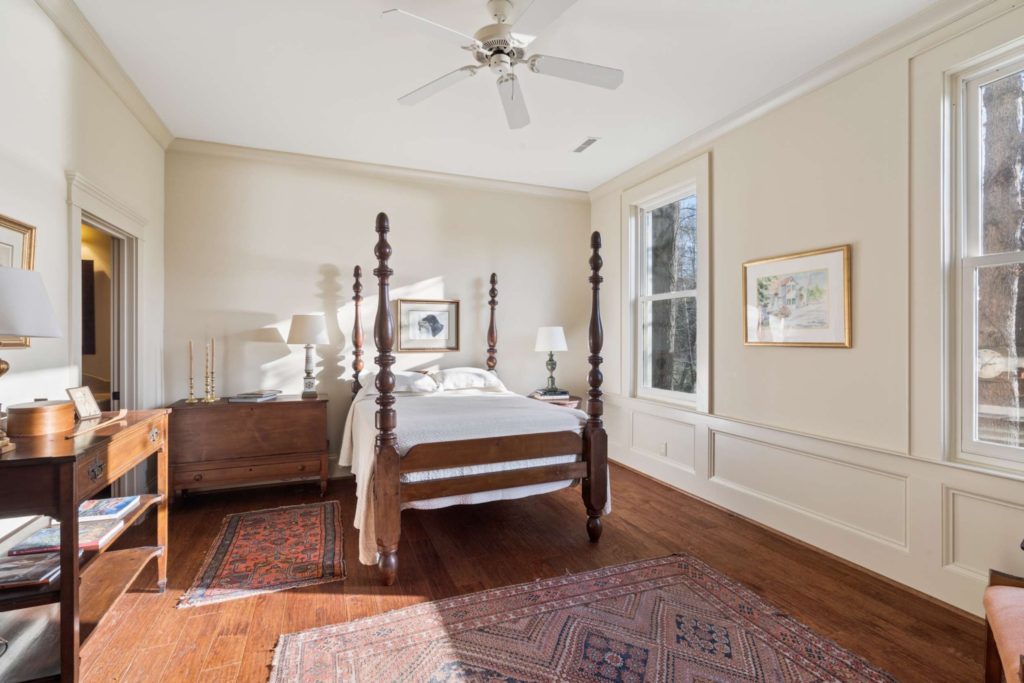 683 Johnson Branch Road Williamsport, TN 38487 - Photo 22 of 62 a bedroom with furniture and wooden floor