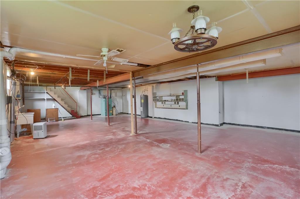 1022 Mercer Road Beaver Falls, PA 15010 - Photo 15 of 16 Basement with recent waterproofing and sump pump