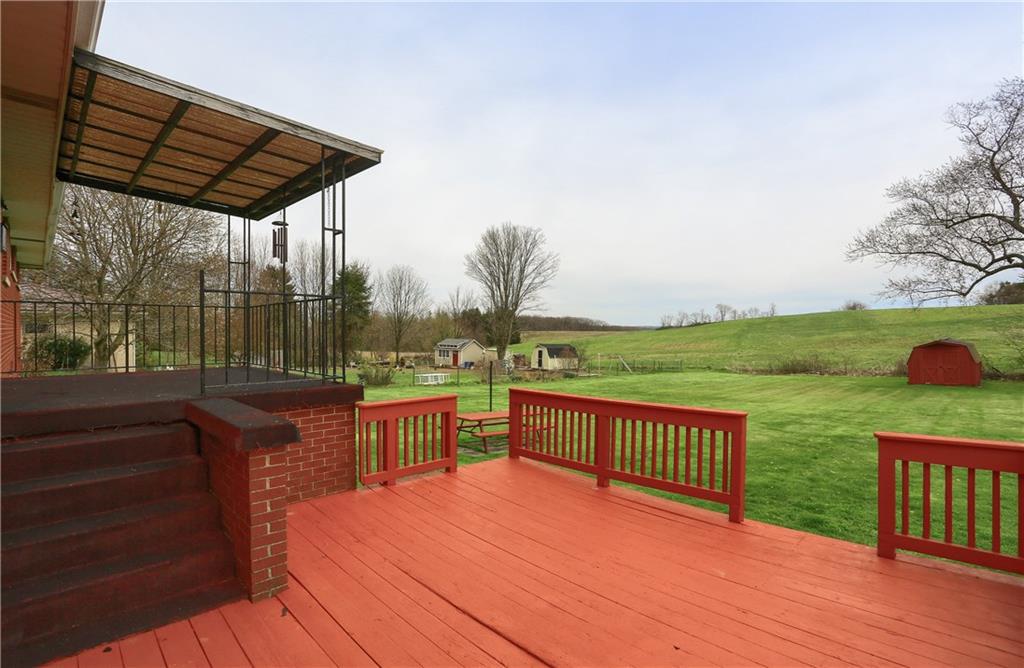1022 Mercer Road Beaver Falls, PA 15010 - Photo 7 of 16 covered patio and deck