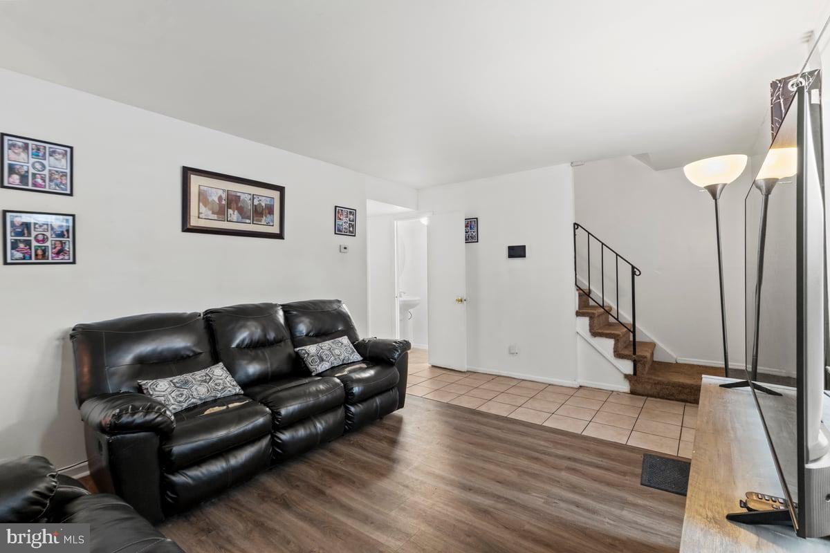 49 Fairmount Drive Willingboro, NJ 08046 - Photo 9 of 19 a living room with furniture and a wooden floor