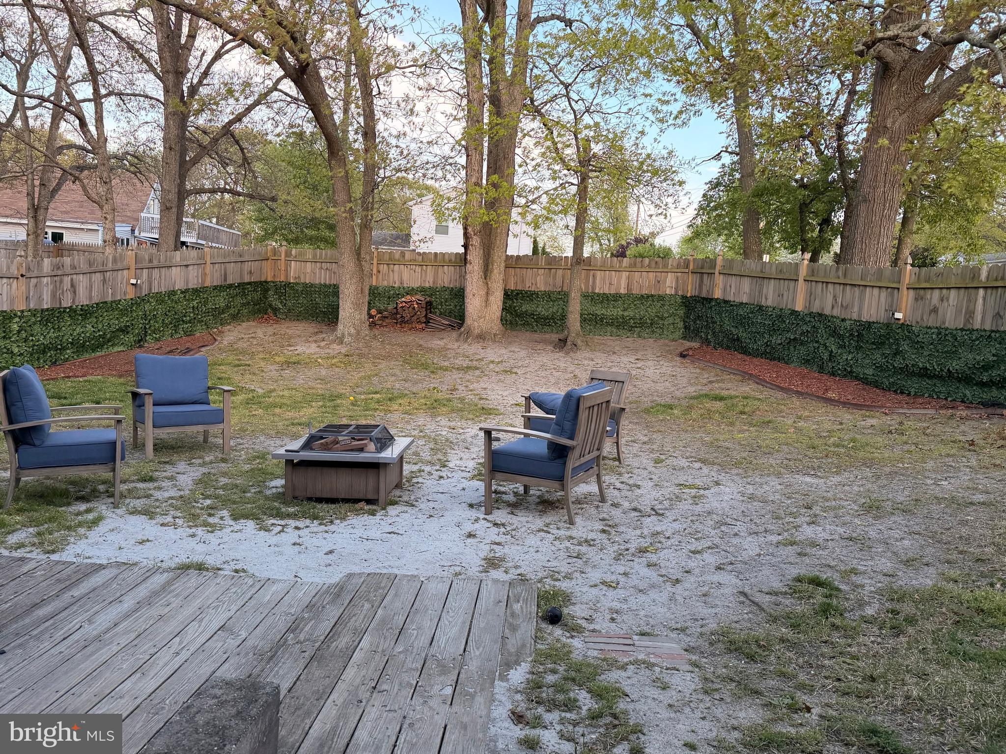 1 Nassau Road Somers Point, NJ 08244 - Photo 41 of 43 a view of a backyard with sitting area