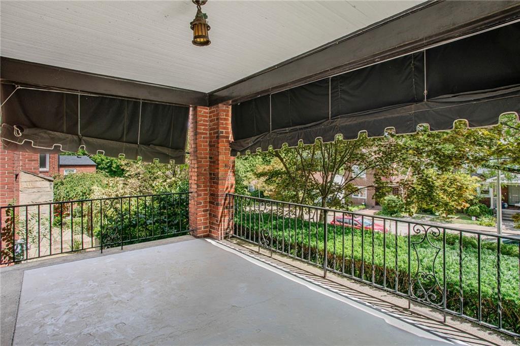 1232 Murdoch Road Pittsburgh, PA 15217 - Photo 5 of 38 a view of a balcony