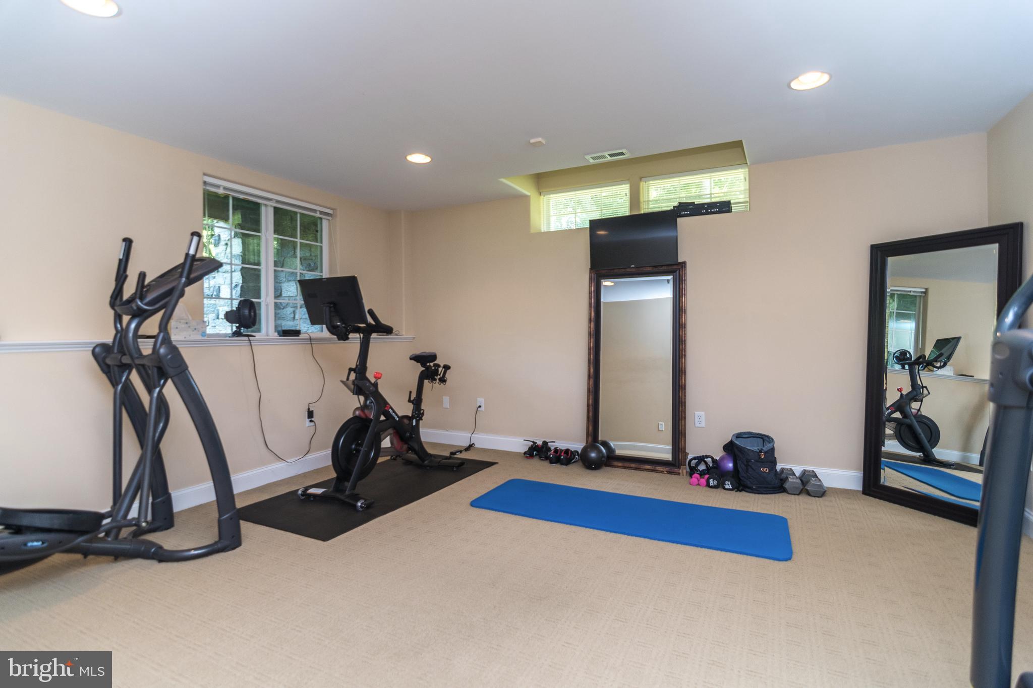 7258 Beech Road Ambler, PA 19002 - Photo 36 of 44 Lower Level Gym