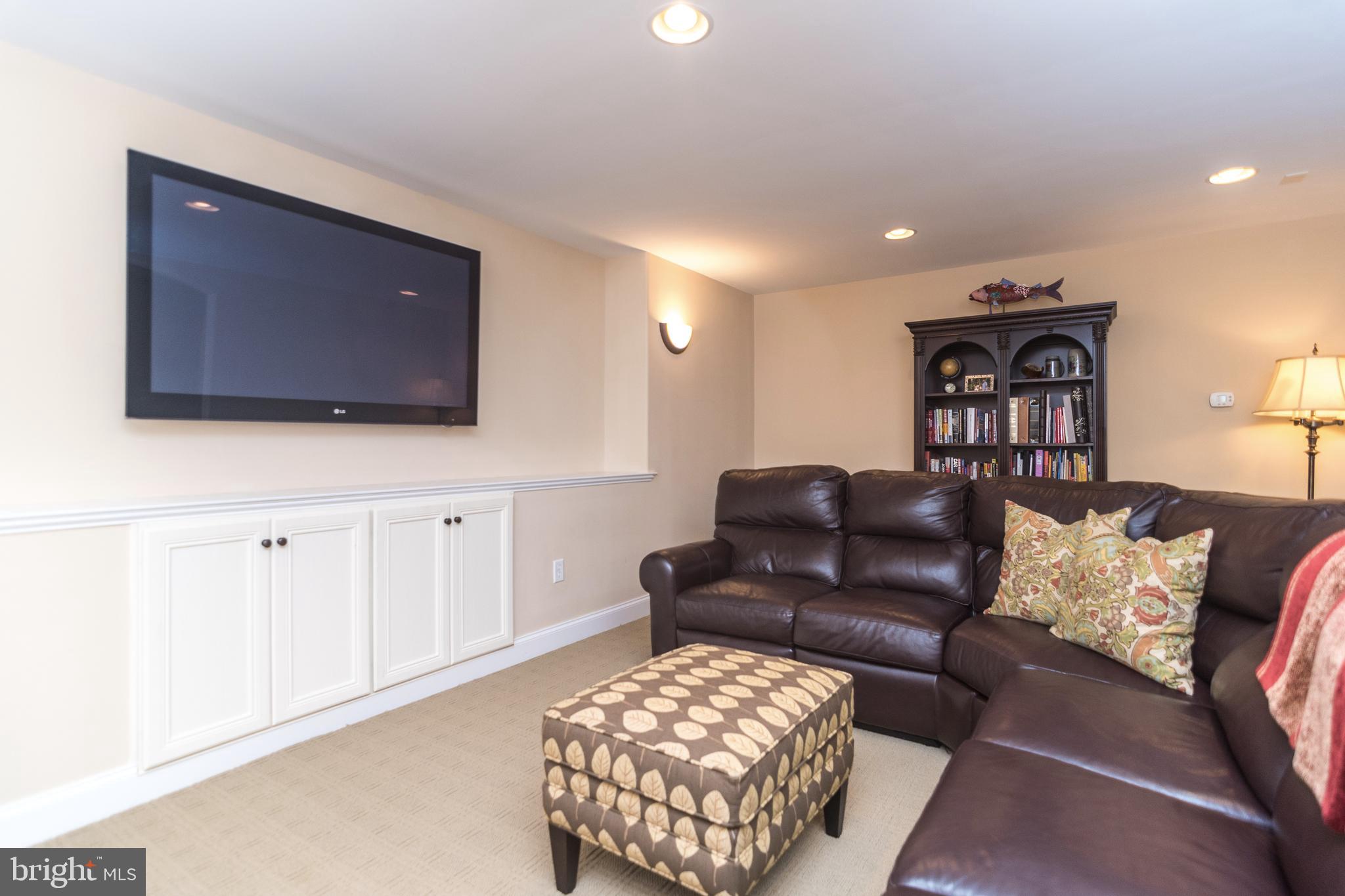 7258 Beech Road Ambler, PA 19002 - Photo 39 of 44 Lower Level Media Room