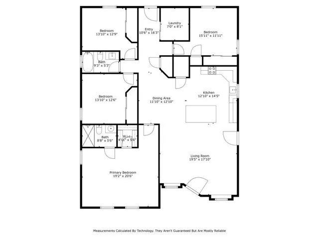 a picture of a floor plan