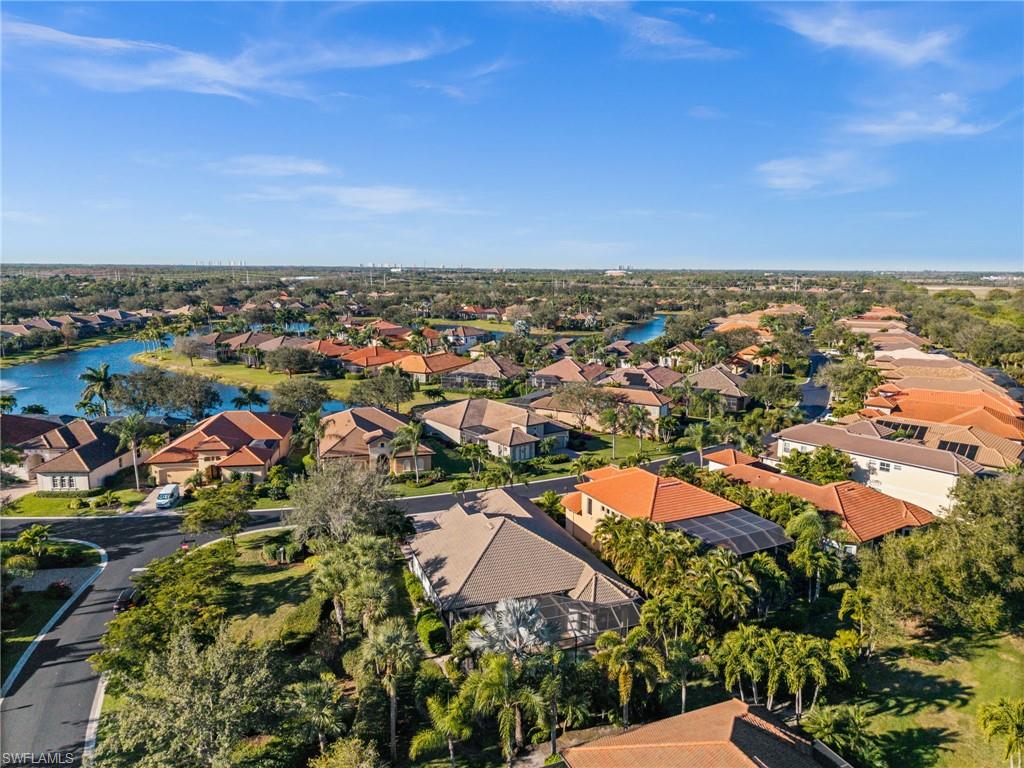 12553 Grandezza Circle Estero, FL 33928 - Photo 38 of 46 an aerial view of residential houses with outdoor space