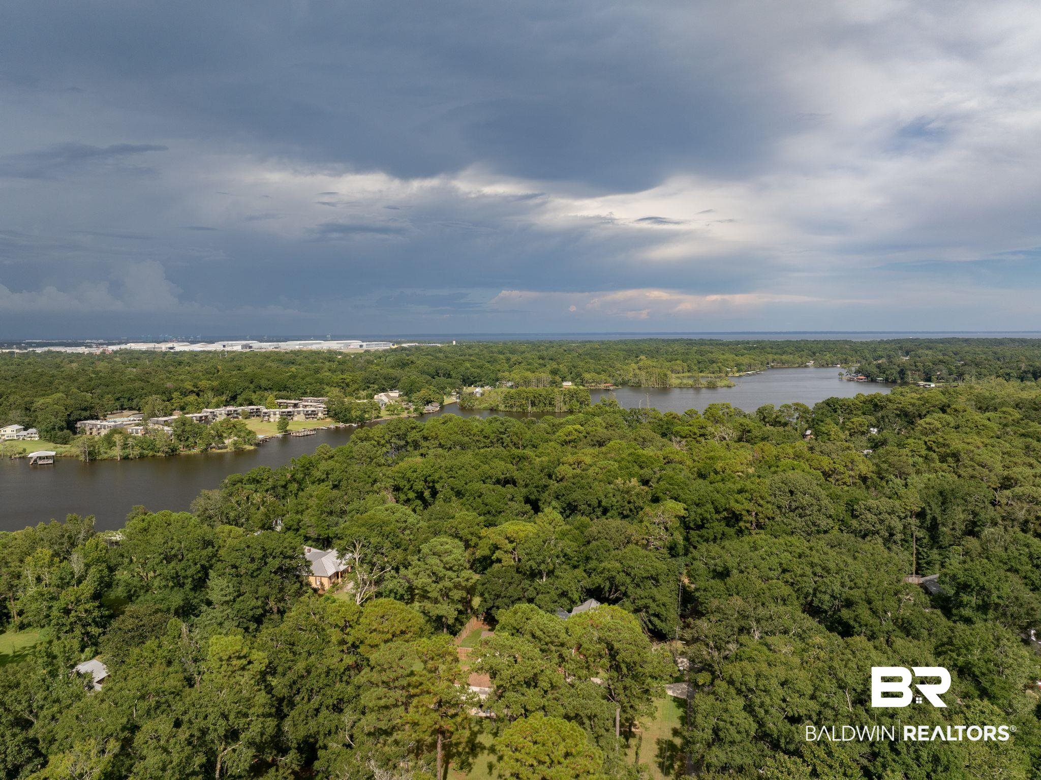 2318 Burgett Road Mobile, AL 36605 - Photo 21 of 26 Birds eye view of property with a water view