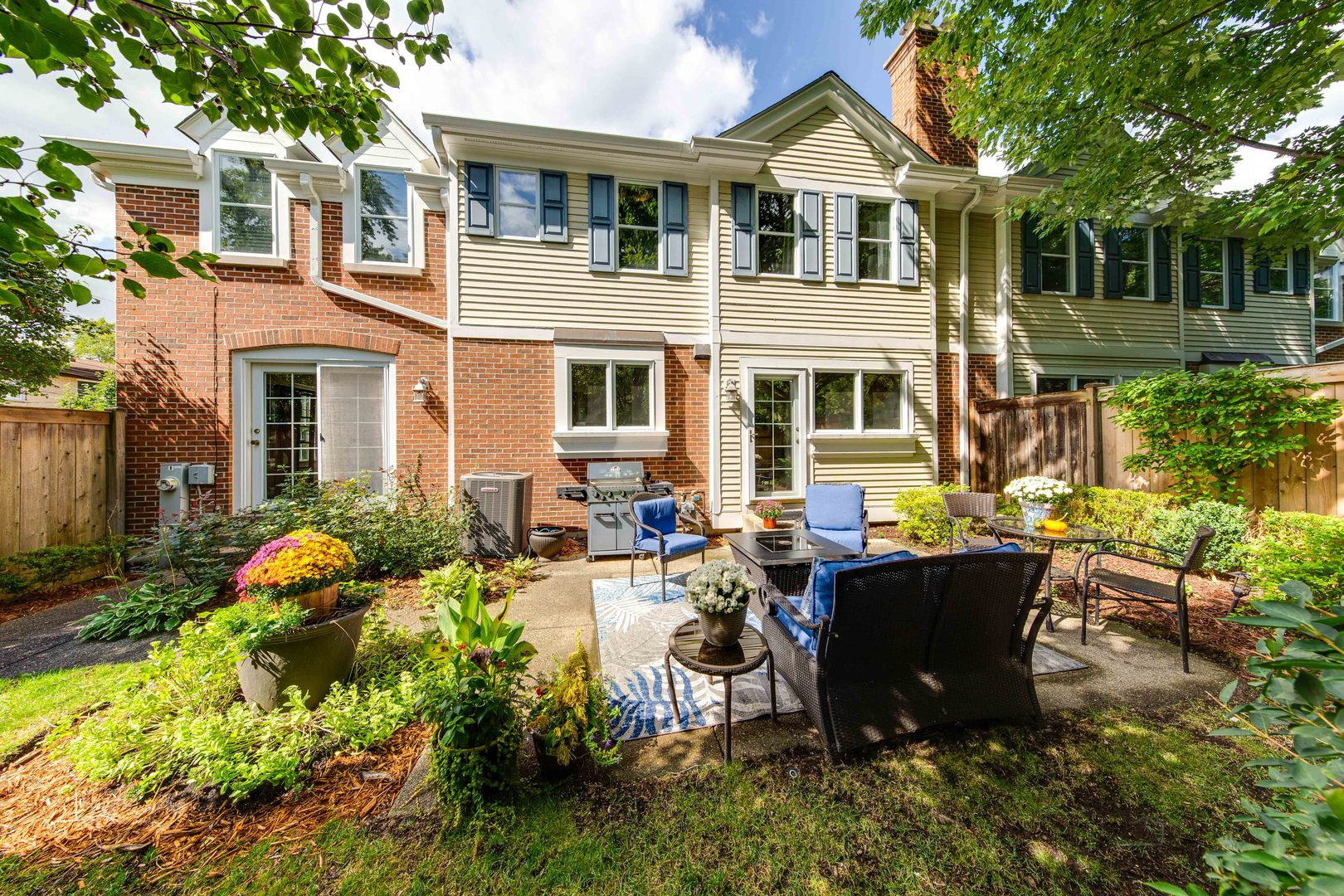 801 Hibbard Road Wilmette, IL 60091 - Photo 27 of 28 a view of house with a yard and sitting area