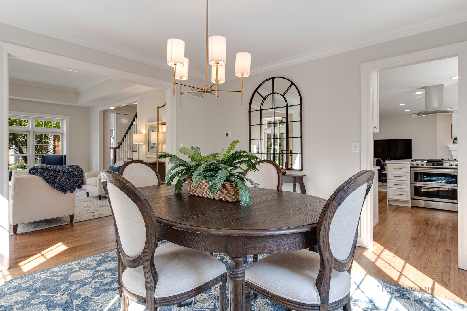 801 Hibbard Road Wilmette, IL 60091 - Photo 6 of 28 a view of a dining room with furniture