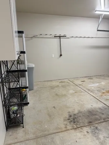 a view of a backyard of the house