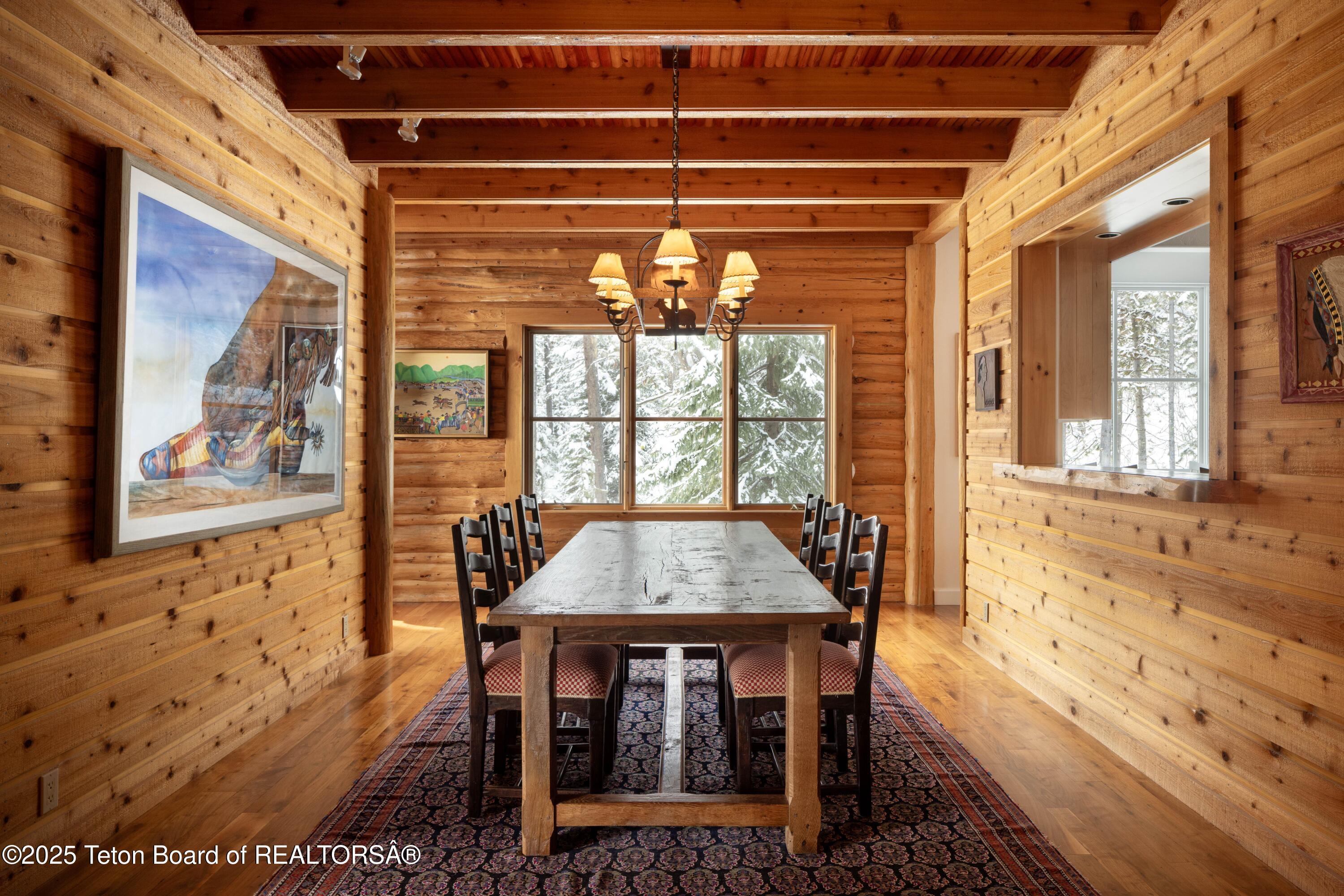 1050 Blue Dun Lane Wilson, WY 83014 - Photo 10 of 27 Dining Room