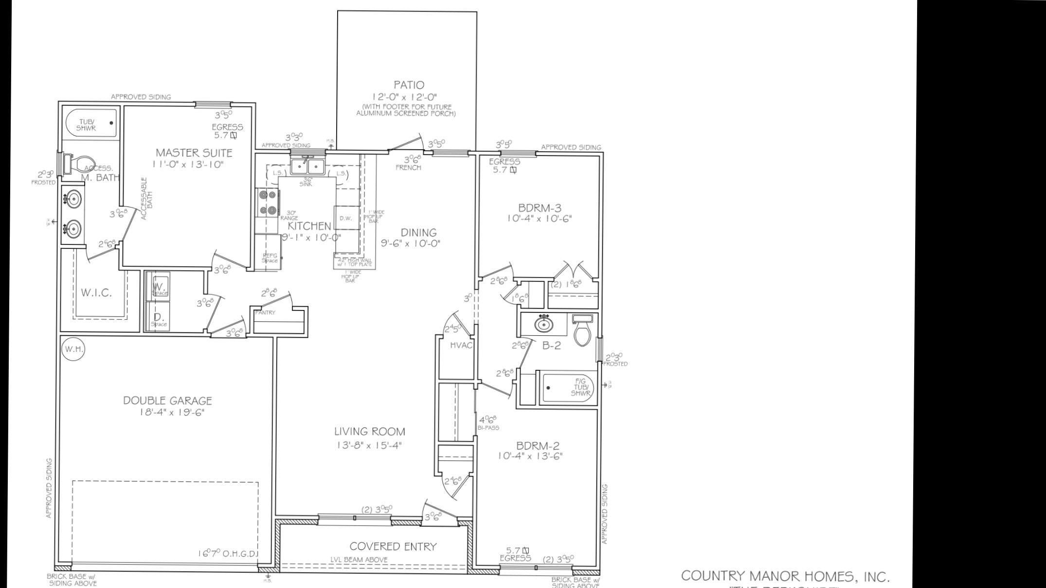 1487 Oakhill Road Gulf Breeze, FL 32563 - Photo 7 of 8 Floor Plan